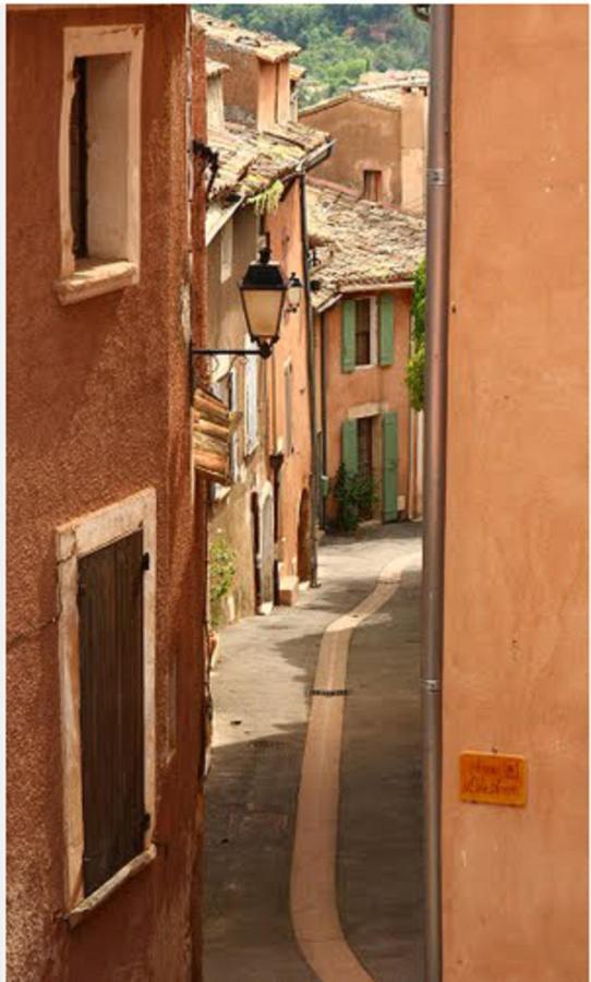 La Cachette Centre Village Roussillon (Vaucluse) Exterior foto